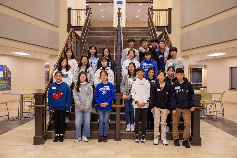 Korean students visit Westminster